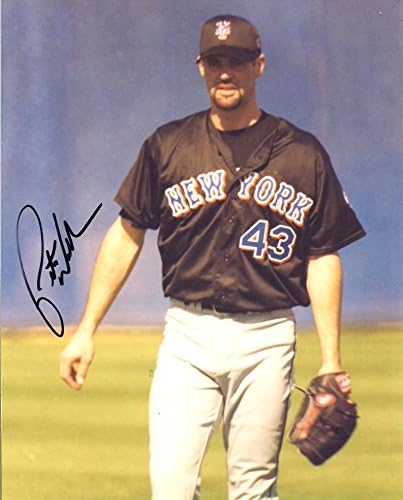 Pete Walker New York Mets potpisao je autogramirano 8x10 fotografija w / coa