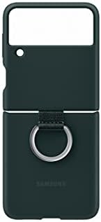 Samsung Galaxy z Flip3 silikonski poklopac sa prstenom - službeni slučaj - zelena