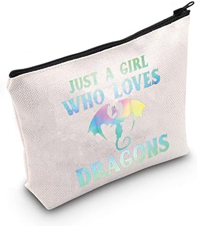 Levlo Dragon Cosmetic Bag Dragon Fanovi Poklon Zmaj Makeup patipper Torba za torbu Zmaj Merchandise