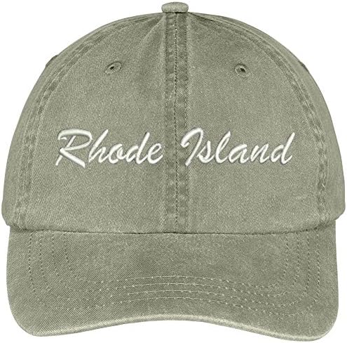Trendy Odjeća shop Rhode Island Država izvezena pamučna kapa s niskim profilom
