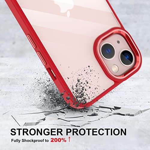 Dob Secks s kamencom za remen za podesivu kasu za remen, dizajniran za iPhone13, zaštitu od padajuće razrede, sa gumbom aluminijske legure, podržava bežično punjenje, anti-žutilo