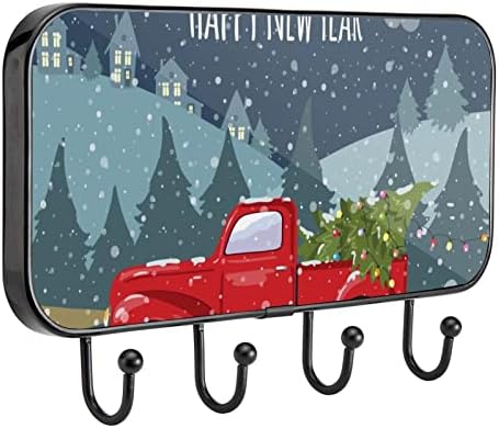 Guerotkr kuke za viseće, ljepljive zidne kuke, samoljepljive kuke, božićni automobil