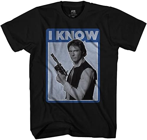 Star WARS Han Leia Volim te znam parovi Muška Ženska T-Shirt