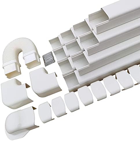 Mini Split klima uređaj Line Cover | PVC dekorativna linija Cover Kit 3 za Mini Split i centralni klima