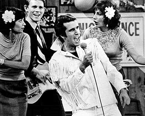 Happy Days Fonzie pojasevi iz song Laverne & amp ;Shirley & Richie gledati 8X10 fotografija