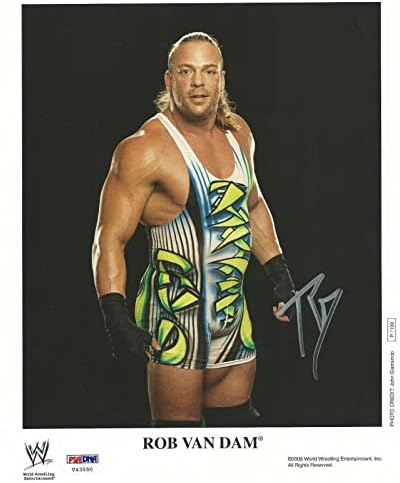 Rob Van Dam potpisan 8x10 FOTO PSA / DNA COA originalna 2006 WWE PROMO Slika ECW - autogramirane hrvanje