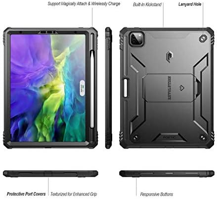 PEetska revolucija serija dizajnirana za iPad Pro 11 2020 i 2018 Kickstand CASE CASE, futrolu za cijelo