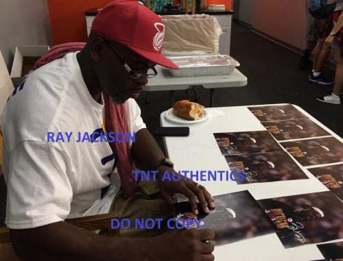 Ray Jackson potpisao Michigan Wolverines 8x10 fotografija 3 JSA Coa Fab 5 - AUTOGREMENT NFL fotografije