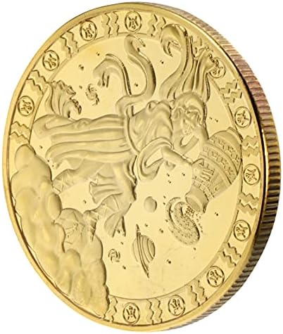KISANGEL CRAFTS CONSTERSELLACIJE Komemorativni novčići od željeza kovanica Tarot Astrology Coin Suvenir