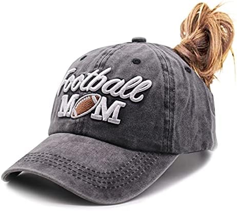 Manmesh Hatt bejzbol mama Ponytail Baseball Cap neuredan lepinja Vintage oprana nevolje zategnite za žene