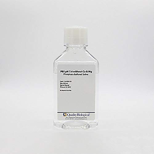 Kvalitet biološki 114-058-151 fosfat Puferovani fiziološki rastvor, 1x, pH 7,4, 10L