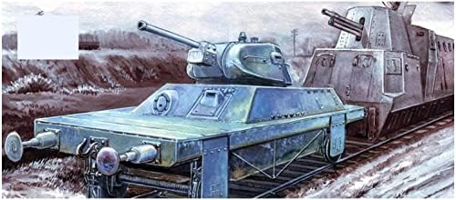 Unifodel UUU72674 1/72 protutenkovski vođa njemačkog oklopnog voza, plastični Model T-34