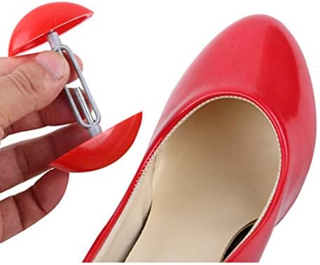 Jewelvwatchro 1pair Mini nosila za cipele, muškarci žene nosila za cipele oblikovatelj Proširivač širine Proširivač-Crvena