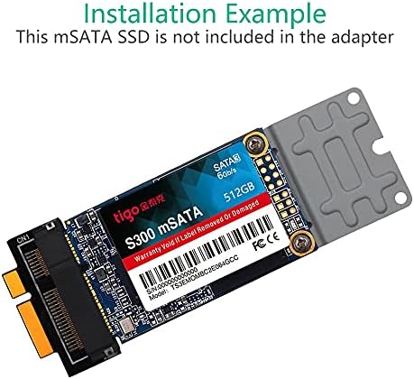 JMT MSATA SSD na 7+17 pin Adapter kartica SSD Converter kartica kompatibilna za MacBook Pro 2012 Retina A1398 A1425 SSD