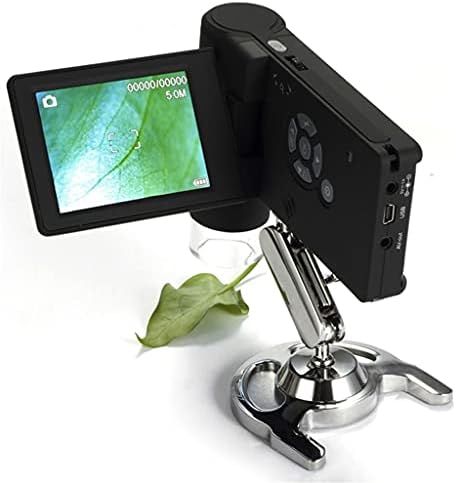 JAHH mikroskop 500x mobilni digitalni mikroskop 3 LCD 5MP HD sklopiva USB litijumska baterija 8 LED PC lupa alati za kamere