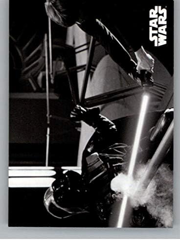 2020 TOPPS Star Wars Povratak jednog crno-bijelog Crno-bijelog # 122 Štrajk poraz službene trgovinske kartice Nonsport standardne veličine u sirovom stanju.