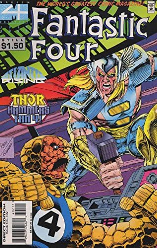 Fantastic Four # 402 FN; Marvel comic book / Atlantis Rising Thor Tom DeFalco